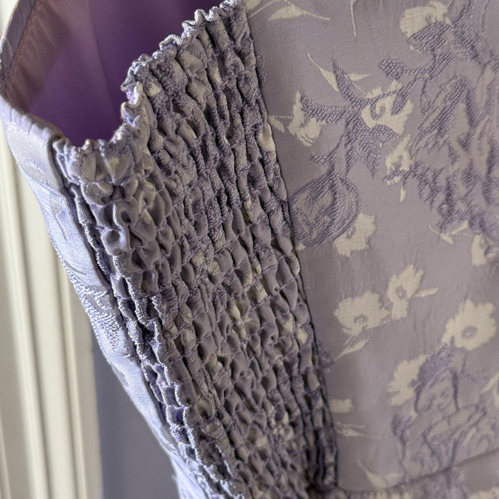 Amanda Uprichard Lilac Strap Romper Dress medium - Picture 6 of 7
